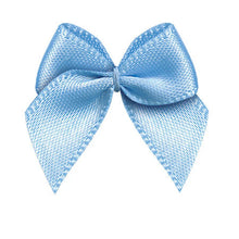 30pcs 25mm±3mm Small Size Satin Ribbon Bow Flower Craft  DIY Handwork Gift Accessories Wedding Party Decoration