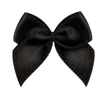 30pcs 25mm±3mm Small Size Satin Ribbon Bow Flower Craft  DIY Handwork Gift Accessories Wedding Party Decoration