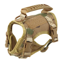 Tactical Cat Harness Adjustable Puppy Vest For Military Small Dogs Harnesses withControl Handle Walking Training Cat Accessories