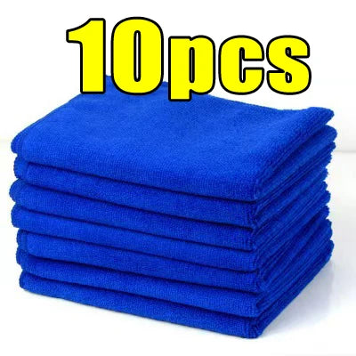 Microfiber Cleaning Cloths Lint Free Microfiber Cleaning Towel Cloths Reusable Cleaning Towels w/ Super Absorbent for Car Window