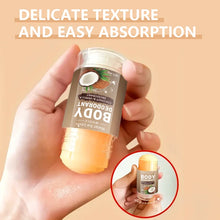 Coconut Full Body Deodorant Stick for Men and Women, Moisturizing and Friction-Free, Suitable for Whole Body and Privacy Parts, Travel Essentials, Daily Use | Natural Deodorant