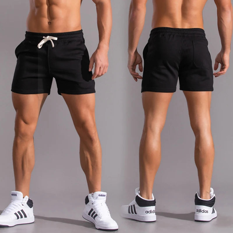 Men's Summer Shorts Casual Cotton Shorts Homme Oversized Basketball Shorts Sport Fitness Shorts Running Sweatpants Male Clothes
