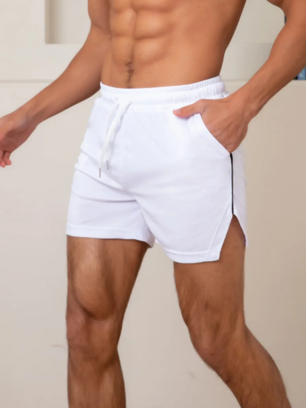 Men Casual Gym Shorts Breathable Sport Running Shorts Quick Dry Crossfit Beach Shorts Training Basketball Shorts Man Clothing