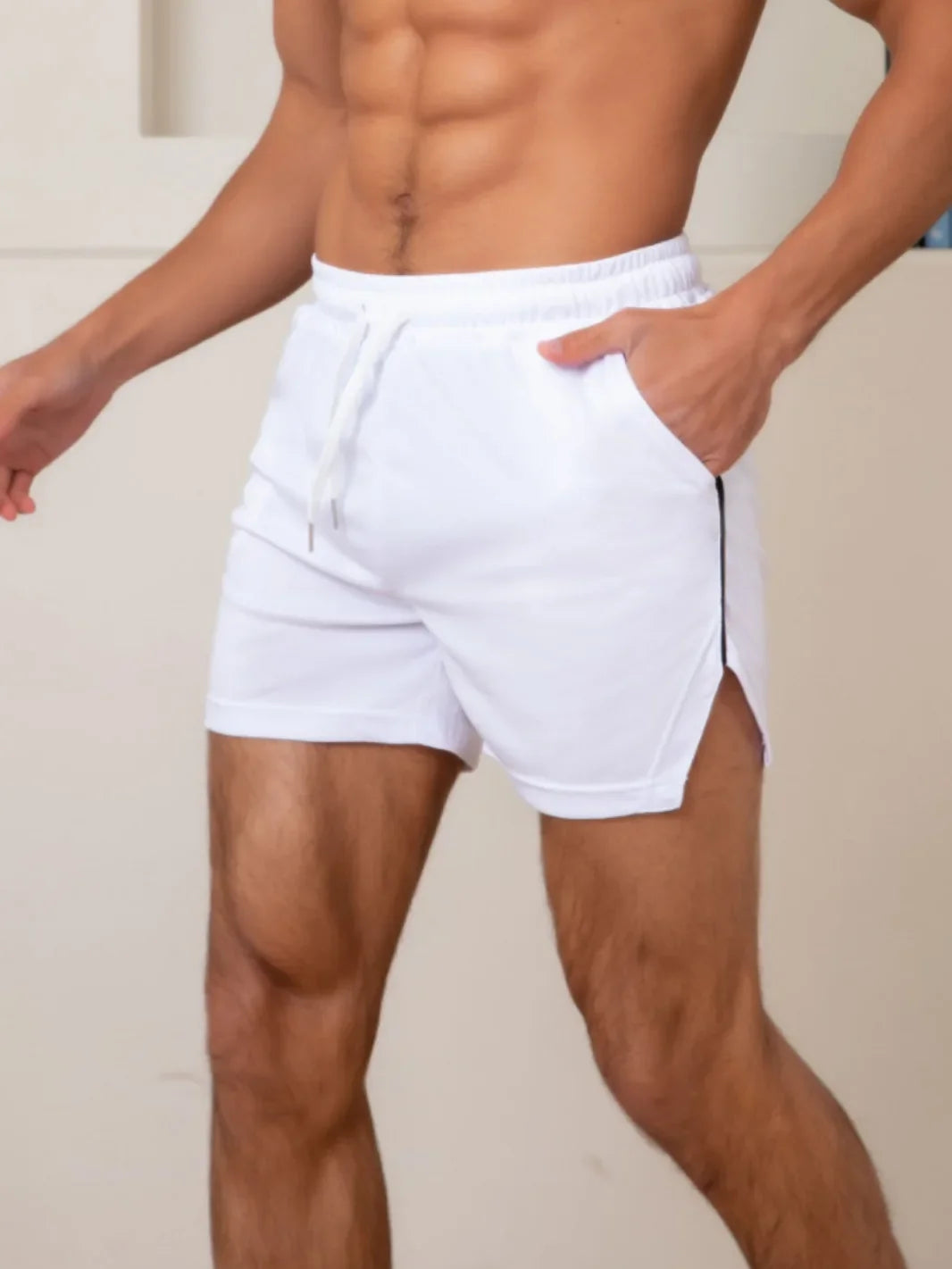 Men Casual Gym Shorts Breathable Sport Running Shorts Quick Dry Crossfit Beach Shorts Training Basketball Shorts Man Clothing
