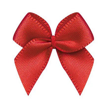 30pcs 25mm±3mm Small Size Satin Ribbon Bow Flower Craft  DIY Handwork Gift Accessories Wedding Party Decoration