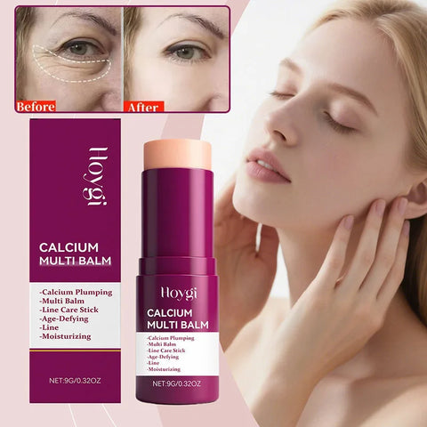 Calcium Volume Multi Balm Korean Skincare Stick Face & Eye Cream Collagen Deep Moisturizing Anti-Wrinkle Suitable for Pre Makeup