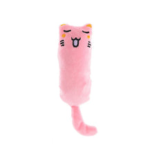 Cute Cat Toys Funny Interactive Plush Cat Toy Mini Teeth Grinding Catnip Toys Kitten Chewing Squeaky Toy Pets Accessories