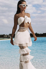 Jessica Bara Paityn Two Piece Ruffle Set As Seen On Carolina Delgado