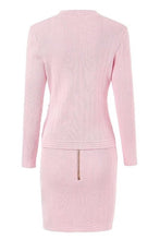 Jessica Bara Eloise Gold Button Two Piece Set As Seen On Sylwia Graff